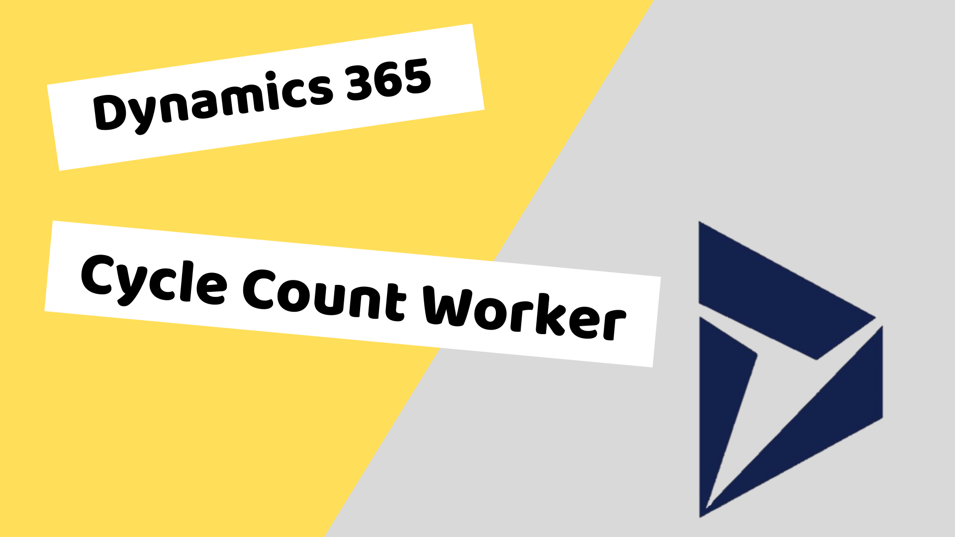 Read more about the article Cycle count worker setup in Dynamics 365