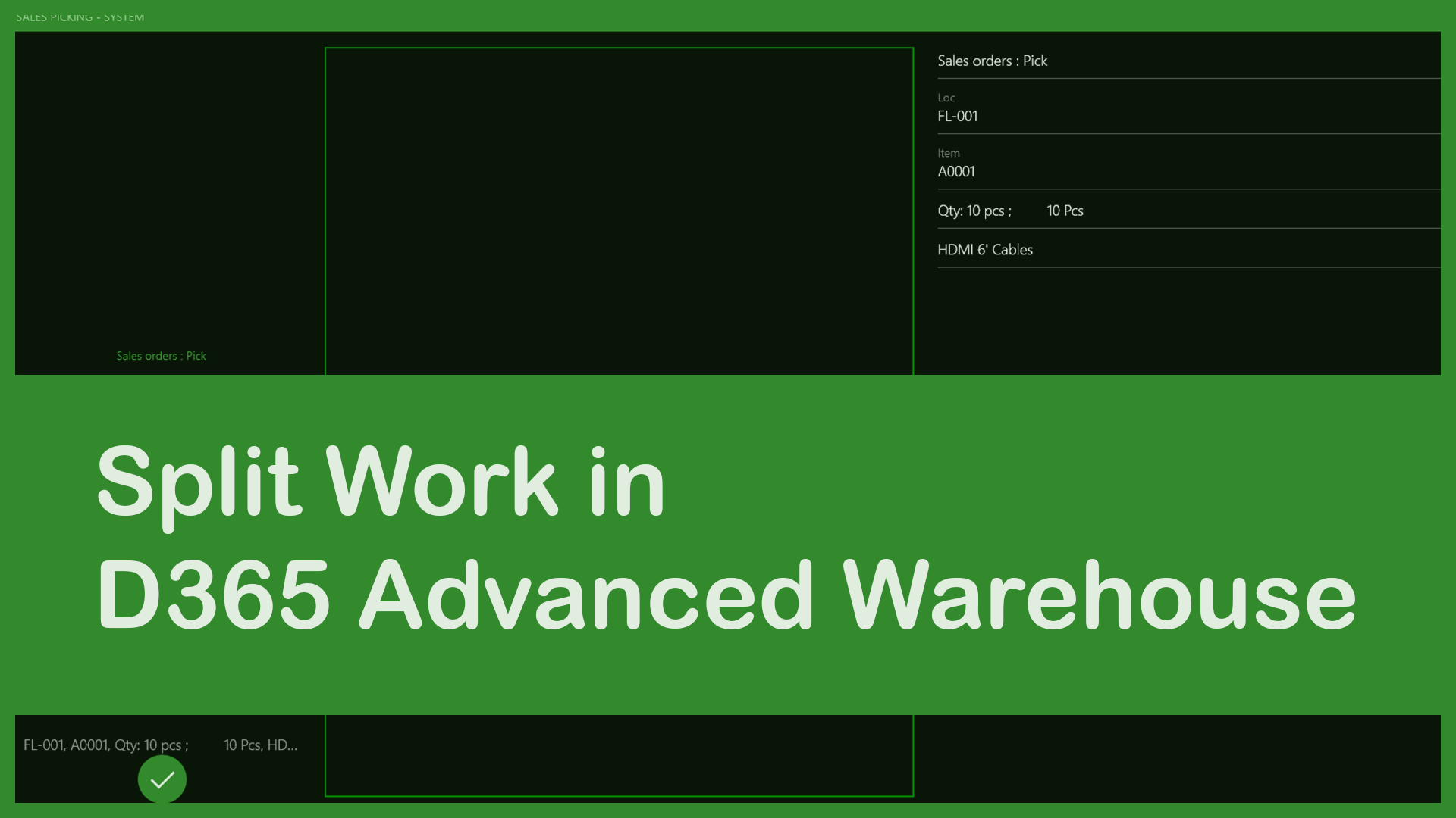 Read more about the article Split Work with Advanced Warehouse in Dynamics 365 Finance and Operations