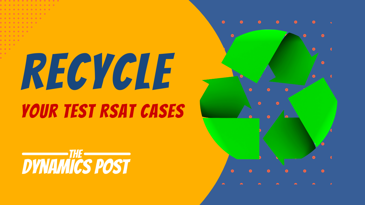 Read more about the article Use a test case in multiple RSAT Test Suites